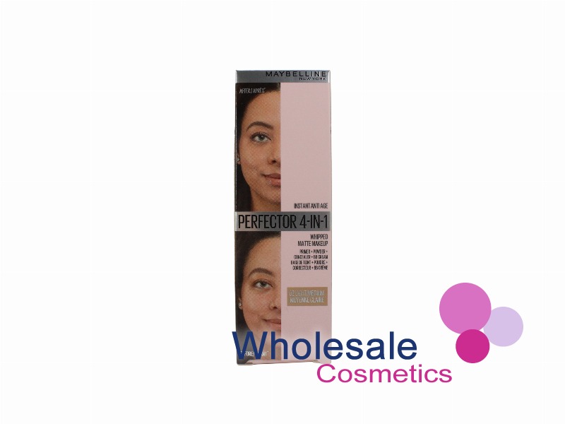 6 x Maybelline Instant Anti Age Perfector 4-in-1 Whipped Matte Makeup - 02 LIGHT/MEDIUM
